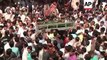 Funerals held for several victims of massive bomb blast that killed dozens