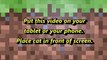 Cat Games on Screen : Catch the Spider MINECRAFT - Video for Cats, Pet Entertainment
