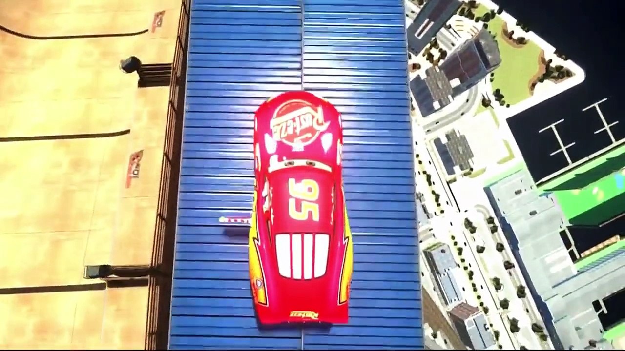 Next Car Game  Pixar Spiderman Nursery Rhymes & Lightning McQueen USA (Songs for Children)