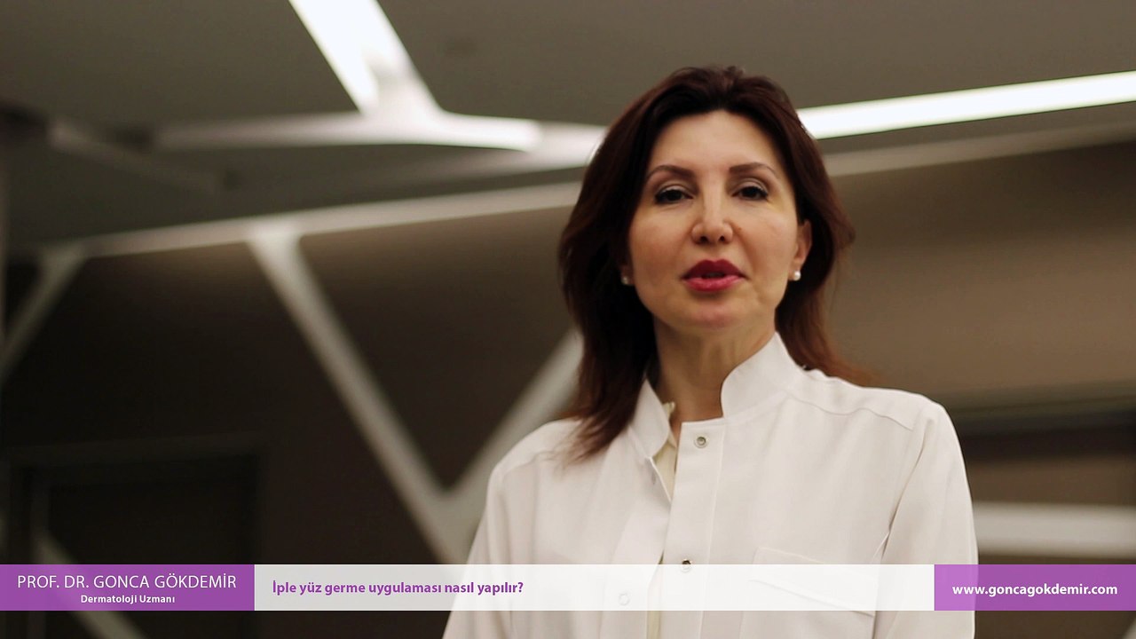 İple yüz germe uygulaması nasıl yapılır? - Prof. Dr. Gonca Gökdemir