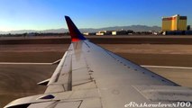 Southwest Airlines Boeing 737-300 Scenic Takeoff Las Vegas