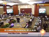ALBA-TCP, XII Cumbre. Nicolás Maduro y Rafael Correa, final. ALBA desde el Pacífico