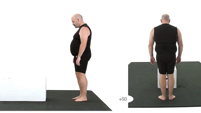 Push: Larger male: Slow Motion - Animation Reference