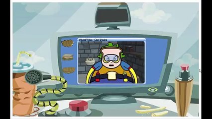 Word Girl Chuck's Extreme Sandwich Crusher Cartoon Animation PBS Kids Game Play Walkthroug