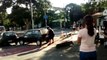 Strongman Literally Picks Up And Moves Car Parked In Bike Lane