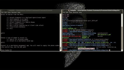 Smartphone-Pentest-Framework Step-by-step Tutorial