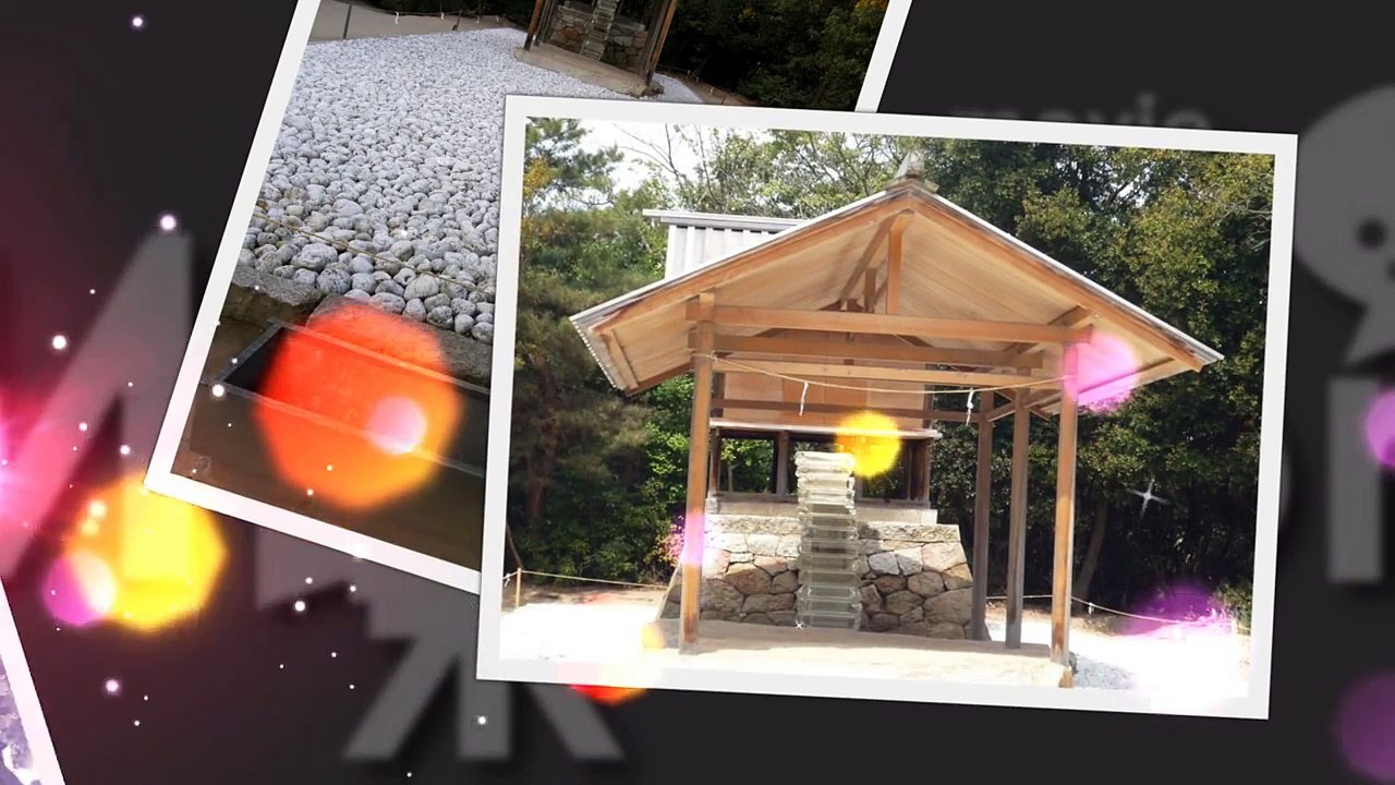 ガラスの階段で一つの世界☆日本　香川県　直島　家プロジェクト　護王神社
