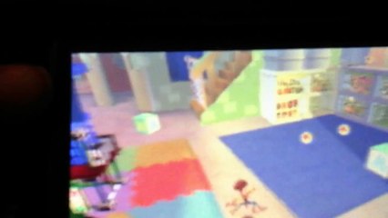 Playing toy story 3 on my 3ds