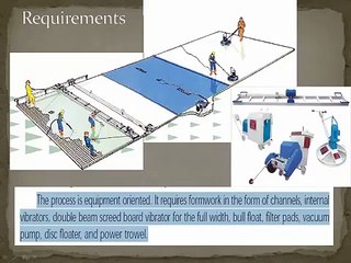 New Tech of VDF | Vacuum De-watered Concrete | PPT - by Qamaruddin