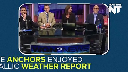 Anchors Have A Pun-Filled Time With Phallic Weather Report