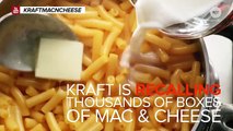 Kraft Recalls Thousands Of Boxes Of Mac And Cheese