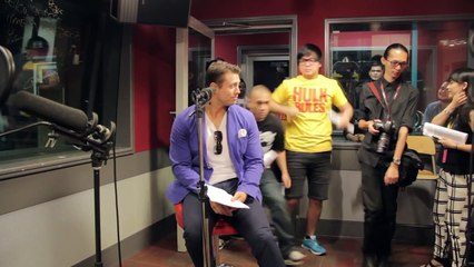 hitz fm Morning Crew with WWE's The Miz