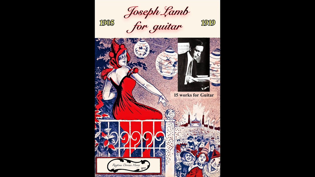 Top Liner Rag (Dorian Henry) Joseph Lamb for guitar + TAB