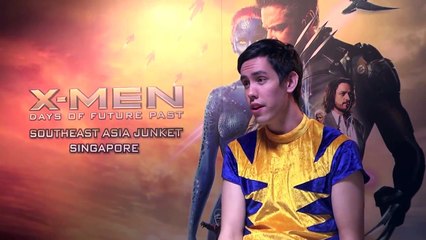Ryan meets the cast of X Men : Days of Future Past
