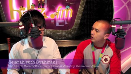 The hitz.fm Morning Crew : Sejarah with Syahiran!