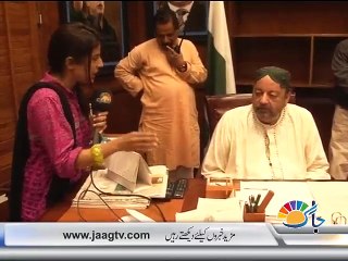 Interviewing Agha Siraj Durrani on MQM resignations.