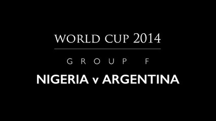 Fernando the Hamster Group F 26 June Nigeria vs Argentina