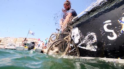 Plongée dans le vieux port de Marseille - Opération Mare Nostrum