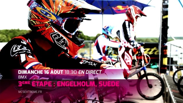 La 3ème étape de la Coupe du Monde de Bmx en direct sur MCS Extrême !