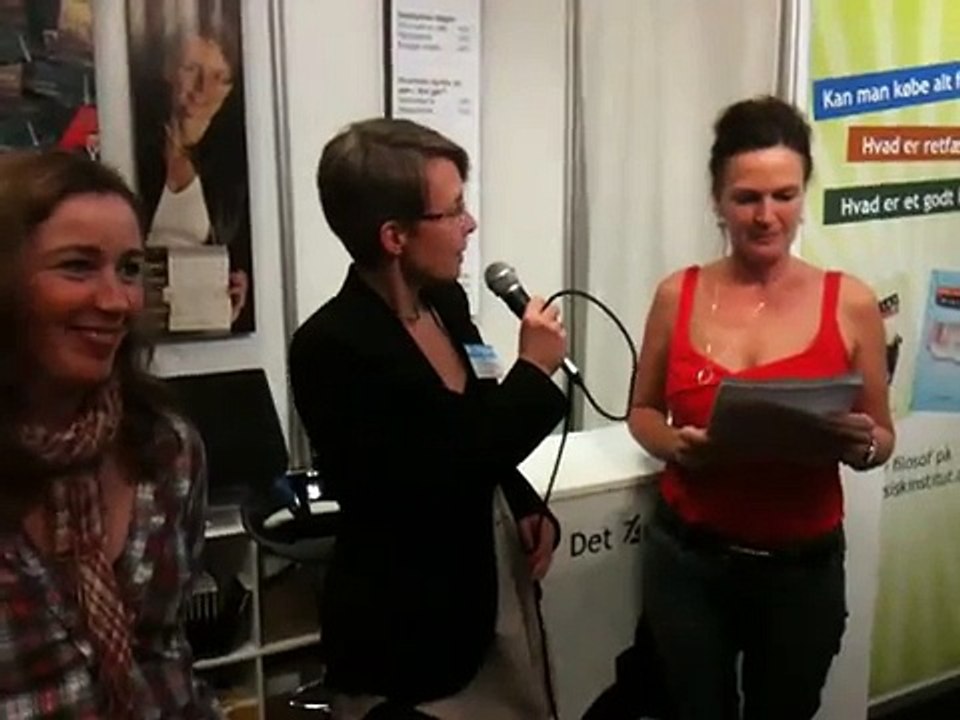 Lise Rønnebæk på Bogmessen 2010
