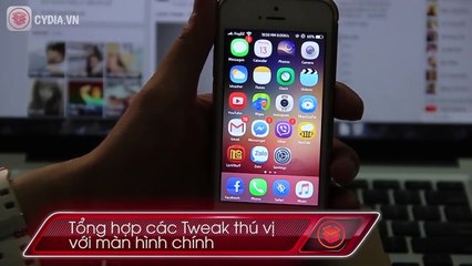 [Cydia Tweak] Top 8 Tweak giúp Home Screen của các bạn trở lên hoàn hảo iOS8