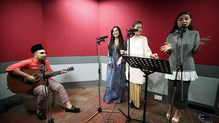 Daiyan Trisha, Nina & Ziha Bring Joy with 'Suasana Hari Raya' on ERA FM 🎶
