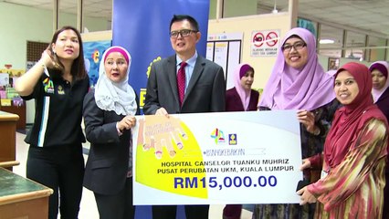 #BSN40Kebaikan - Penyampaian Cek Di HUKM Cheras, Kuala Lumpur