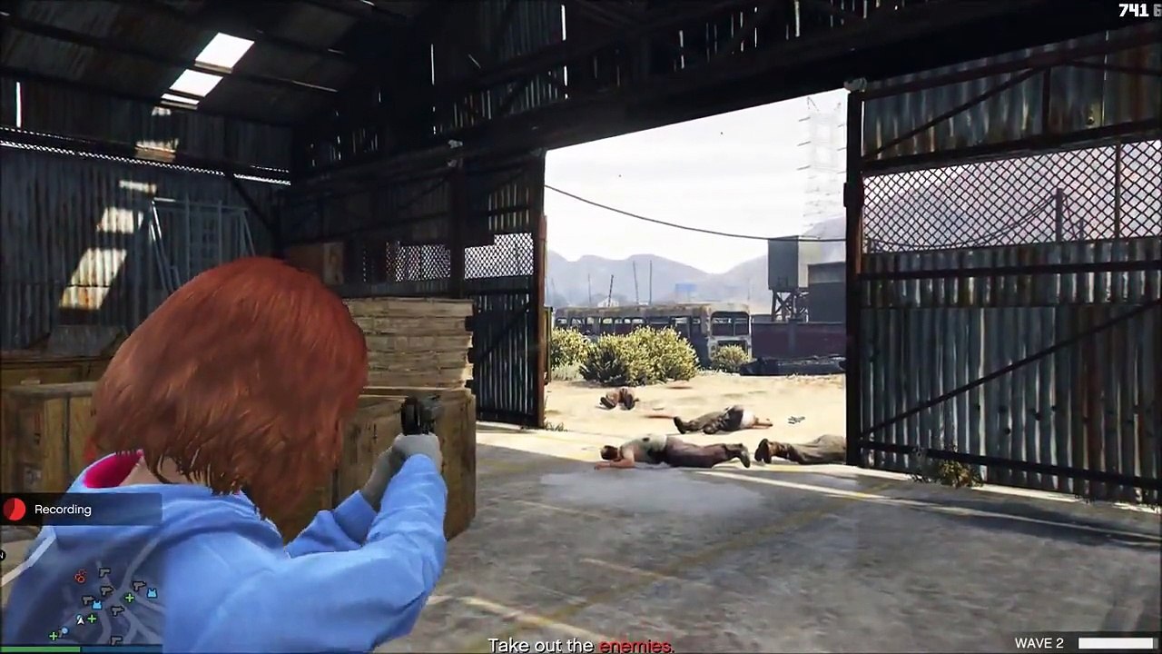 GTAV Boneyard Survival in the making