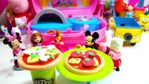 play doh pizza peppa pig kinder surprise eggs mickey mouse toys sofia the first playdoh