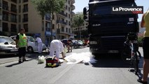 Marseille : une femme de 76 ans tuée par un poids lourd