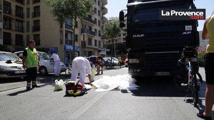 Marseille : une femme de 76 ans tuée par un poids lourd