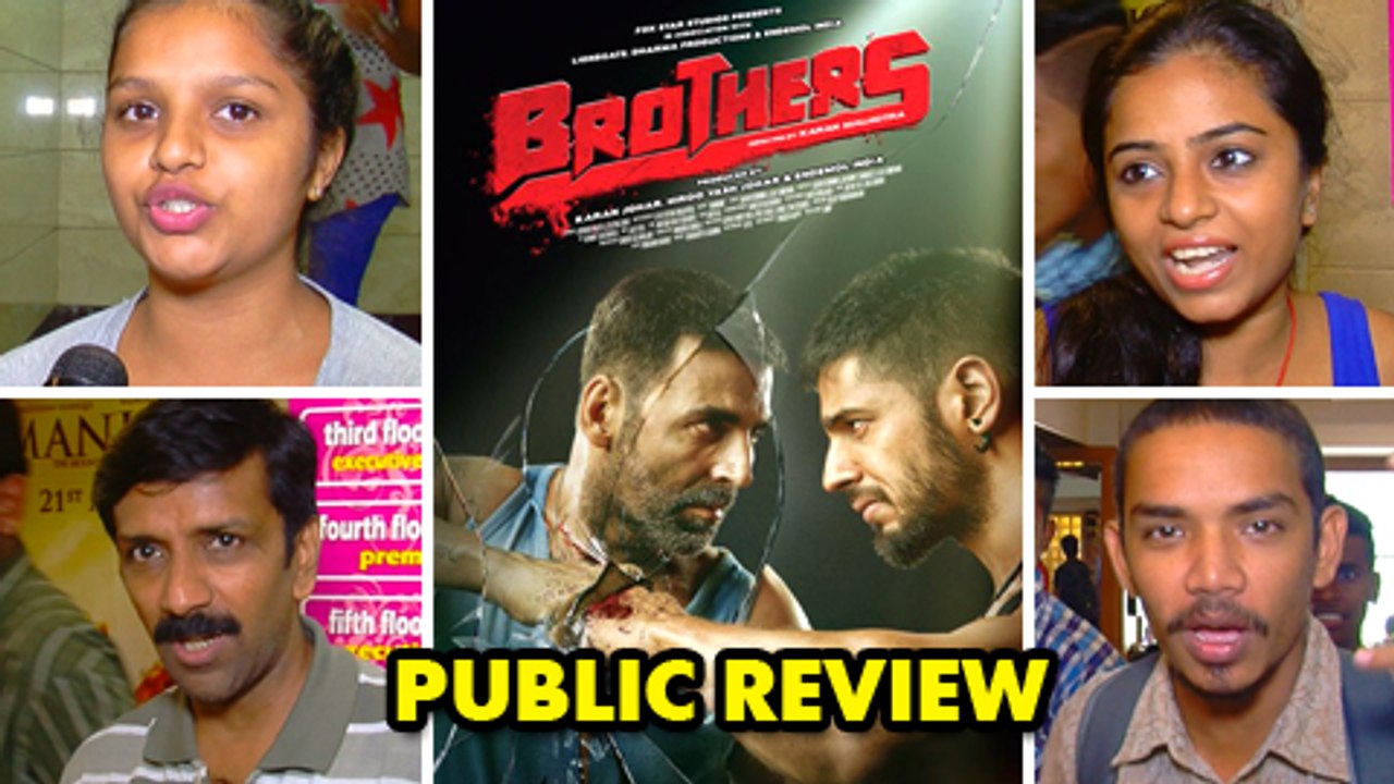 Brothers Public Review Akshay Kumar, Siddharth Malhotra, Jacqueline