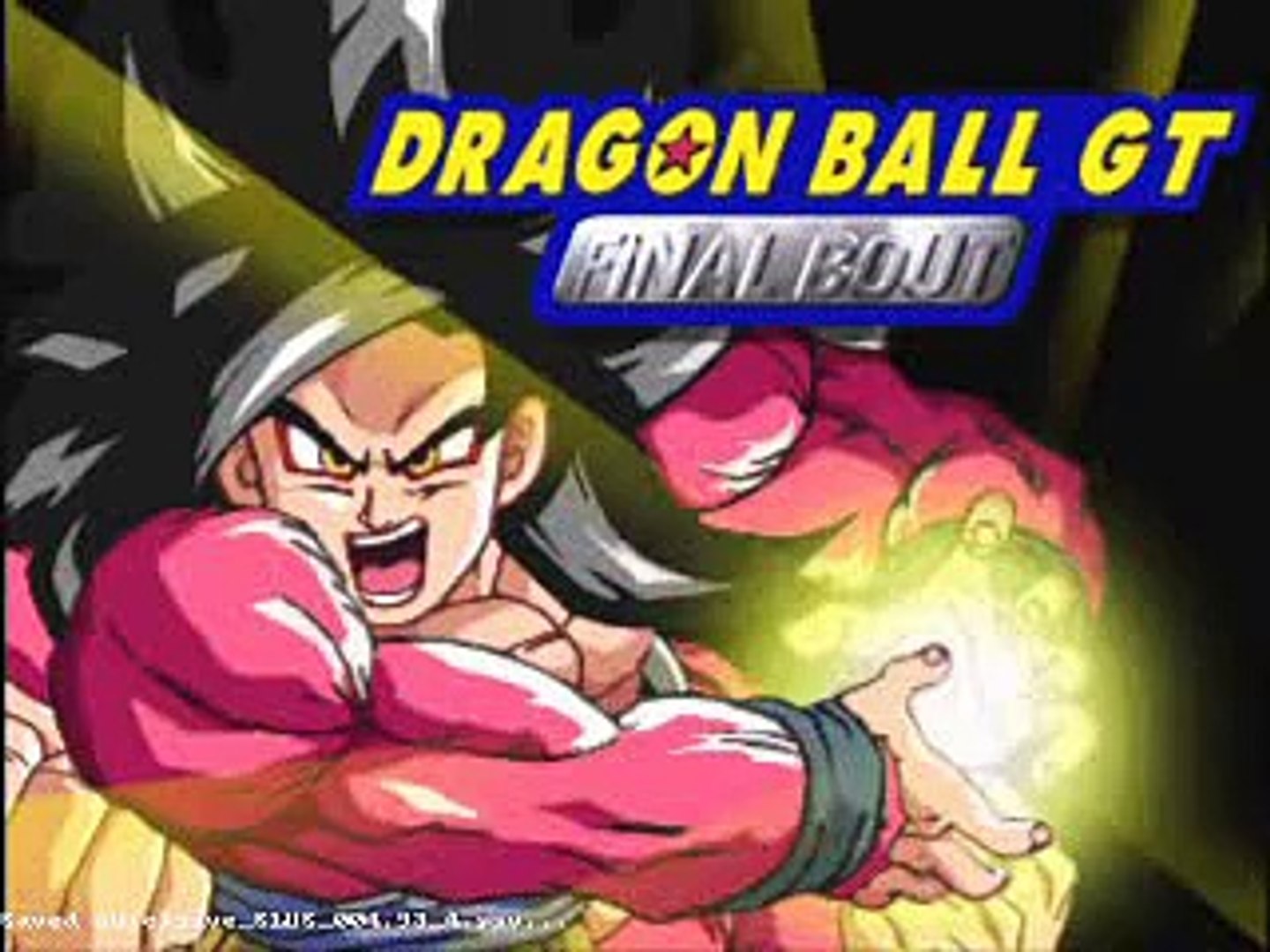 Dragon balls final. Dragon Ball gt Final bout ps1. Dragon Ball gt Final bout. Dragon Ball Final Remastered Gods. Титульный экран в Dragon Ball gt: Final bout.