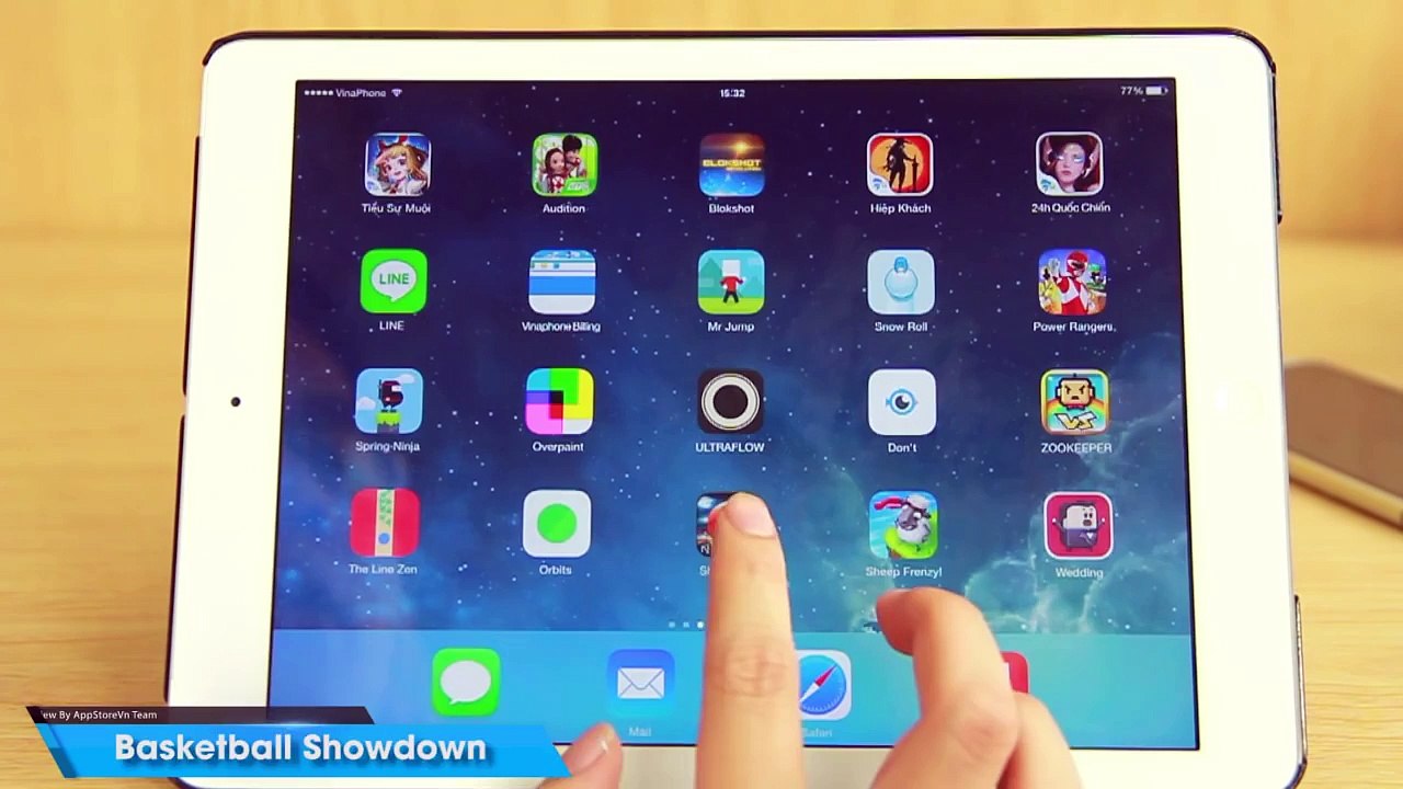 [Game] Basketball Showdown - Tập ném bóng rổ - AppStore.Vn