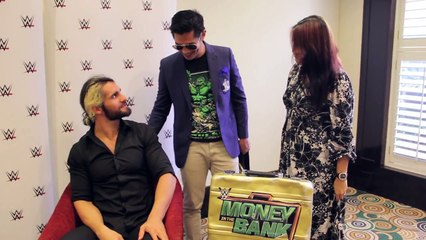 #WWERA - Fizz Fairuz Bersama Seth Rollins & John Cena