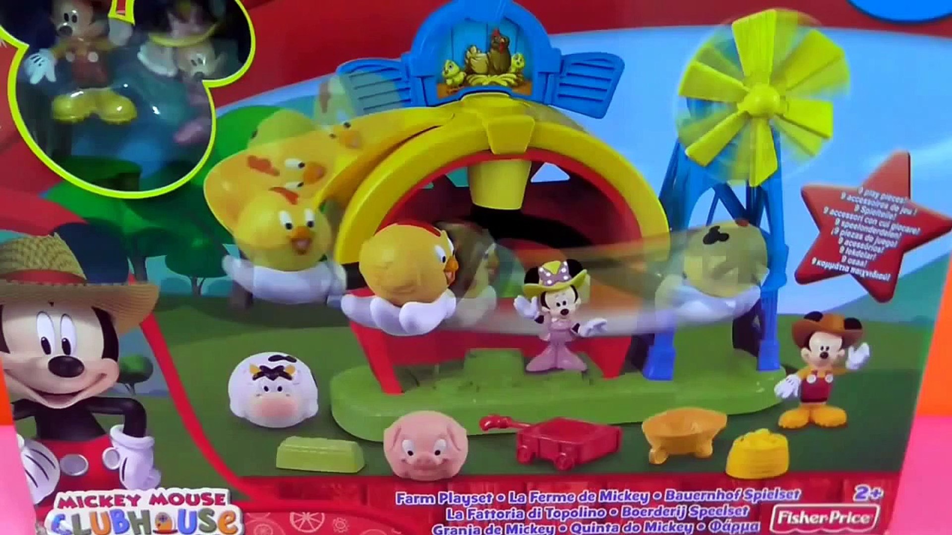 mickey mouse farm playset