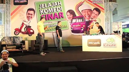 Jelajah Komedi SINAR Bersama Kawan Paratha   tiba tiba ada acara wrestling pulak