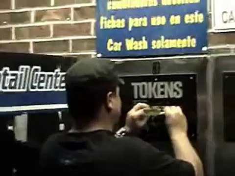 car wash scrub down