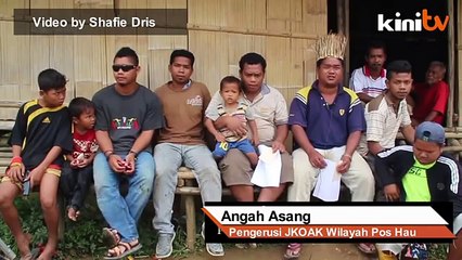 Orang Asli Kg Kelaik rayu bantuan dapatkan sumber air bersih