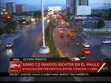 Descartan posibilidad de tsunami tras sismo en Chile - 24 HORAS TVN 2012