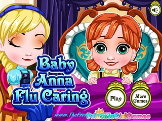 ♥ Disney Frozen Elsa And Anna Flu Episode Frozen Games ♥
