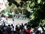 Police brutality Shiraz university June 20 2009 Iranians protest against election results