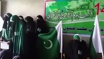 Dukhtaran-e-Millat hoists Pakistani flag in Srinagar