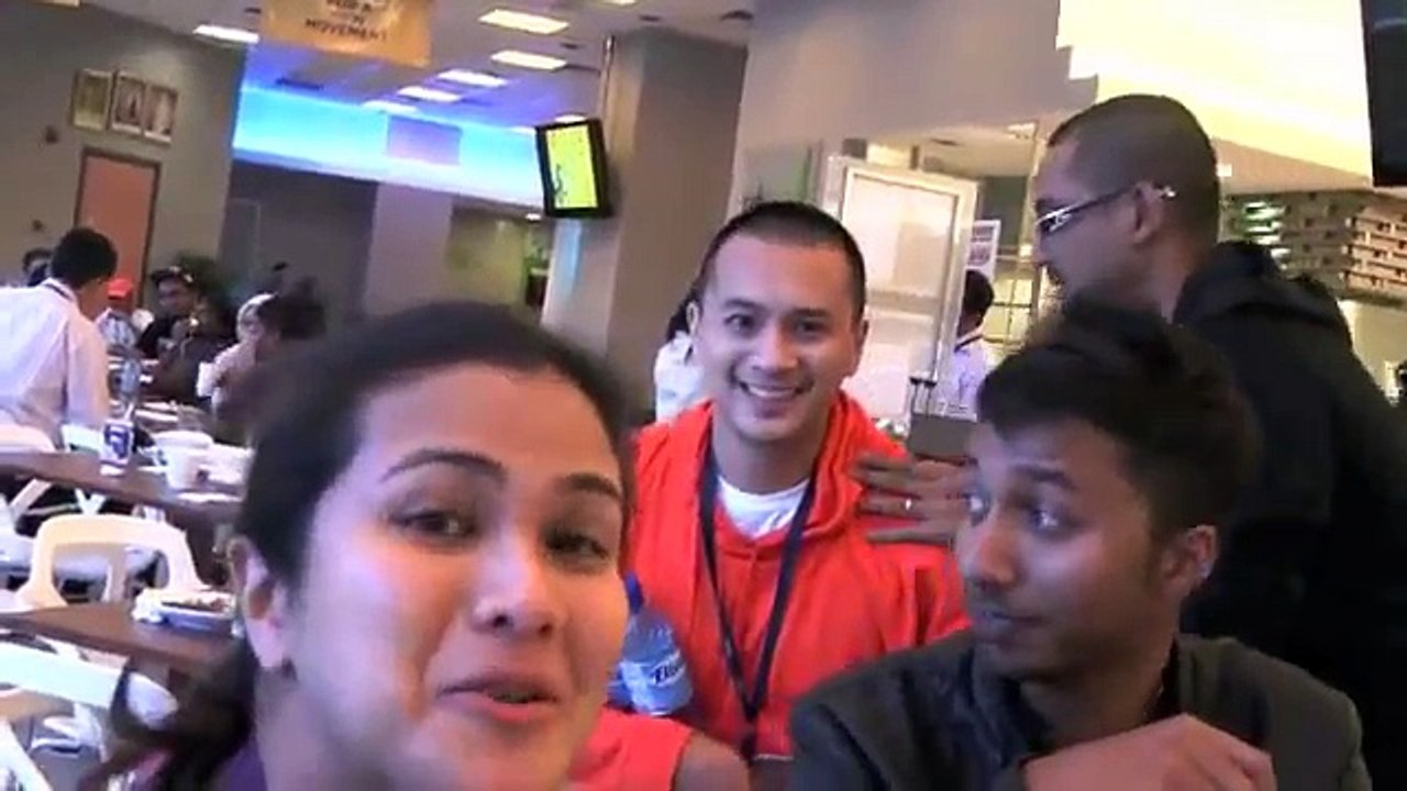 Ryan & Azah Having Breakfast