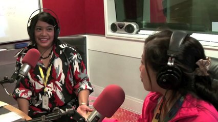 Francissca Peter with JD and Dilly - The Speed Round Challenge