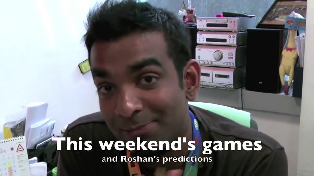 11.12.09 - He predicts the Liverpool vs Arsenal game!