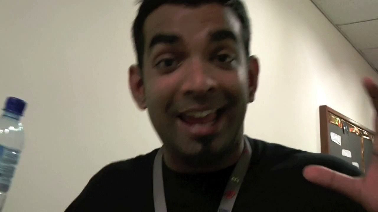 Roshan reviewing the weekend's football match