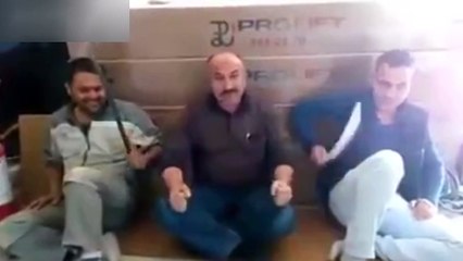 İşçilerin bu oyunu herkesi güldürdü