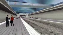 VR-film som visar hur H  Södertunneln i Helsingborg ska byggas. Område: Knutpunkten