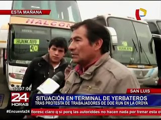 Precios de pasajes se duplican por bloqueo de carretera en La Oroya